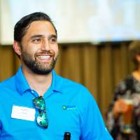 Guests at the Engineering Design Project Preview Event